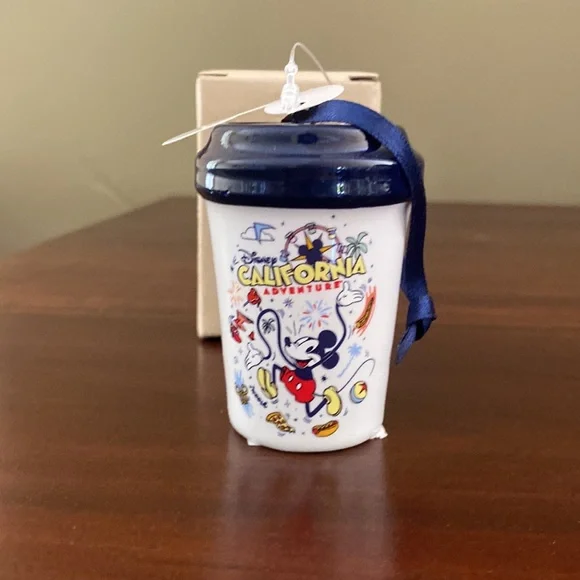 Mickey Mouse Starbucks Cup Ornament – Disney California Adventure - Picture 4 of 6